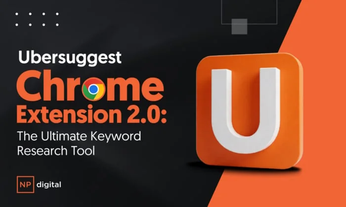 Ubersuggest Chrome extension article cover